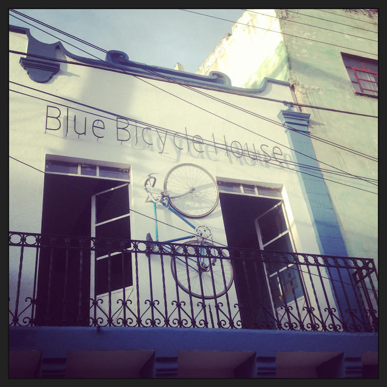 Хостел Blue Bicycle House Керетаро Екстер'єр фото